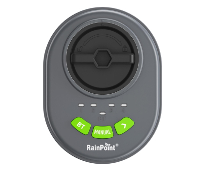Czujnik inteligentny Rainpoint Sterownik zraszaczy 4 -strefowy z aplikacją, Bluetooth